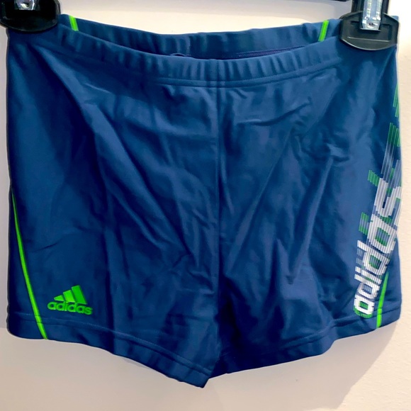 ADIDAS blue workout shorts - Picture 1 of 4
